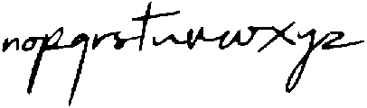 CS Sarah Drawn  Italic otf (400) Font LOWERCASE