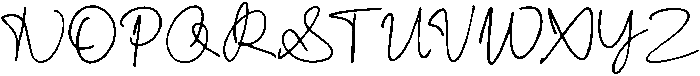 CS Sarah Regular otf (400) Font UPPERCASE