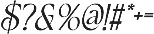 CS Sargent Italic otf (400) Font OTHER CHARS