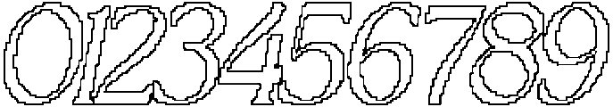 CS Sargent Pixel Outline otf (400) Font OTHER CHARS