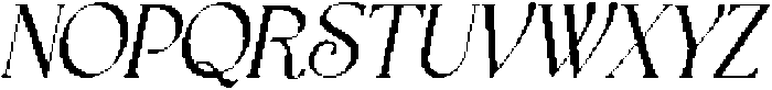 CS Sargent Pixel Regular otf (400) Font UPPERCASE