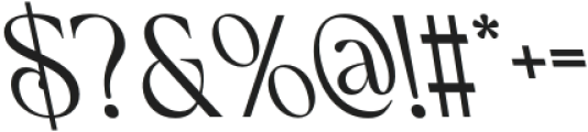 CS Sargent Reverse Italic otf (400) Font OTHER CHARS