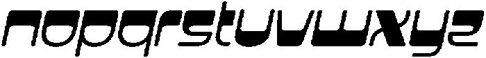 CS Satoru Italic otf (400) Font LOWERCASE