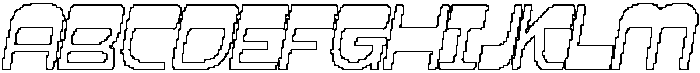 CS Satoru Pixel Outline otf (400) Font