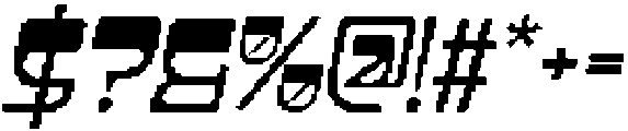 CS Satoru Pixel Regular otf (400) Font OTHER CHARS