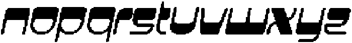 CS Satoru Pixel Regular otf (400) Font LOWERCASE