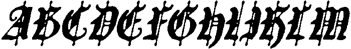 CS Saunter Drawn Italic otf (400) Font UPPERCASE