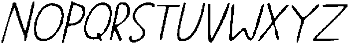 CS Sayville Drawn Italic otf (400) Font UPPERCASE