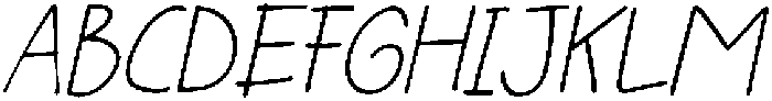 CS Sayville Italic otf (400) Font UPPERCASE