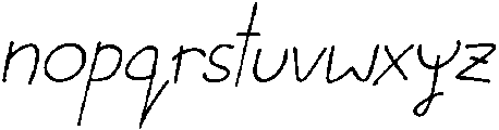 CS Sayville Italic otf (400) Font LOWERCASE