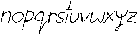 CS Sayville Pixel Regular otf (400) Font LOWERCASE