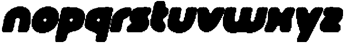 CS Scope Drawn Italic otf (400) Font LOWERCASE