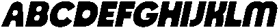 CS Scope Italic otf (400) Font UPPERCASE