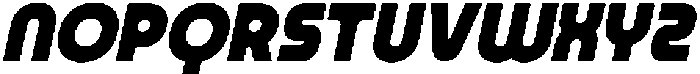 CS Scope Italic otf (400) Font UPPERCASE