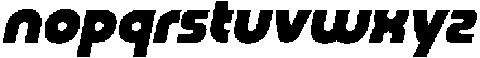 CS Scope Italic otf (400) Font LOWERCASE