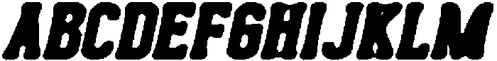 CS Sculpin Drawn Italic otf (400) Font UPPERCASE