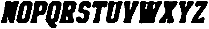 CS Sculpin Drawn Italic otf (400) Font UPPERCASE