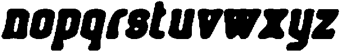 CS Sculpin Drawn Italic otf (400) Font LOWERCASE