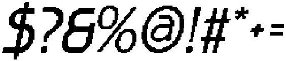CS Seaton Pixel Regular otf (400) Font OTHER CHARS