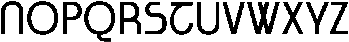 CS Seaton Regular otf (400) Font UPPERCASE
