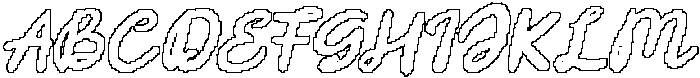 CS Selika Pixel Outline otf (400) Font