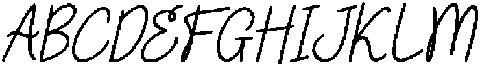 CS Selma Italic otf (400) Font UPPERCASE