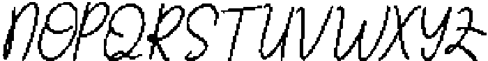 CS Selma Pixel Regular otf (400) Font UPPERCASE