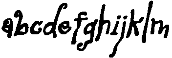 CS Selyra Drawn Italic otf (400) Font LOWERCASE