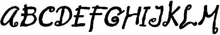 CS Selyra Italic otf (400) Font UPPERCASE