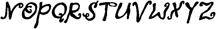 CS Selyra Italic otf (400) Font UPPERCASE