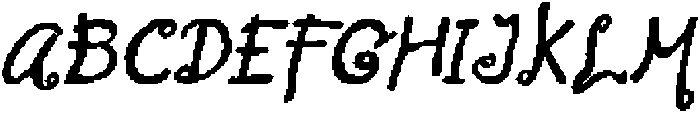 CS Selyra Pixel Regular otf (400) Font UPPERCASE