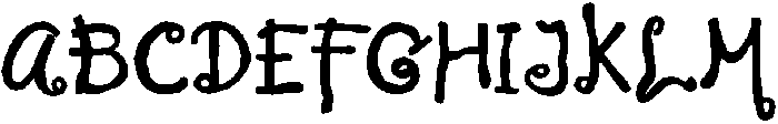 CS Selyra Regular otf (400) Font UPPERCASE