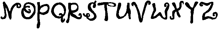 CS Selyra Regular otf (400) Font UPPERCASE
