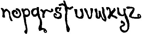 CS Selyra Reverse Italic otf (400) Font LOWERCASE