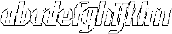 CS Seward Pixel Outline otf (400) FONT