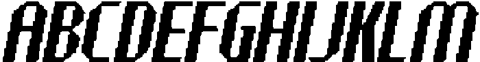 CS Seward Pixel Regular otf (400) Font UPPERCASE