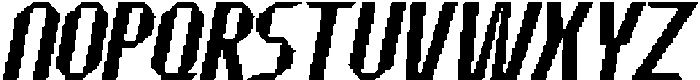 CS Seward Pixel Regular otf (400) Font UPPERCASE