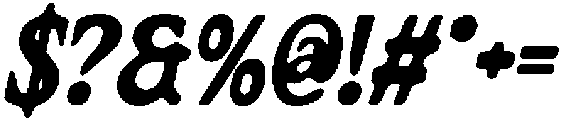 CS Shalto Drawn Italic otf (400) Font OTHER CHARS