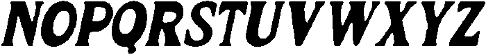 CS Shalto Drawn Italic otf (400) Font UPPERCASE