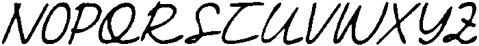 CS Shasta Drawn Italic otf (400) Font UPPERCASE
