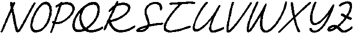 CS Shasta Italic otf (400) Font UPPERCASE
