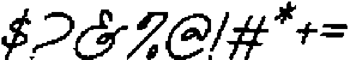 CS Shasta Pixel Regular otf (400) Font OTHER CHARS