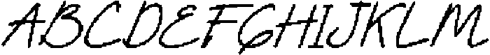 CS Shasta Pixel Regular otf (400) Font UPPERCASE