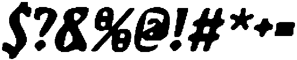 CS Sherin Drawn Italic otf (400) Font OTHER CHARS