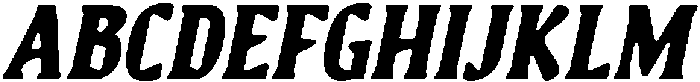 CS Sherin Drawn Italic otf (400) Font UPPERCASE