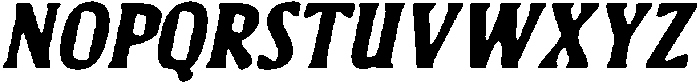 CS Sherin Drawn Italic otf (400) Font UPPERCASE