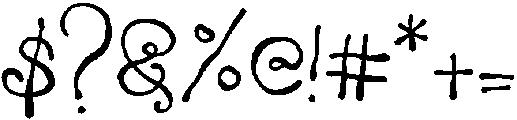 CS Shiane Regular otf (400) Font OTHER CHARS