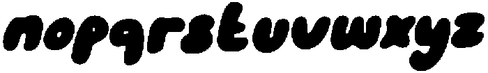 CS Shimer Drawn Italic otf (400) Font LOWERCASE