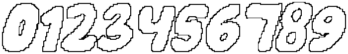 CS Shimer Pixel Outline otf (400) Font OTHER CHARS