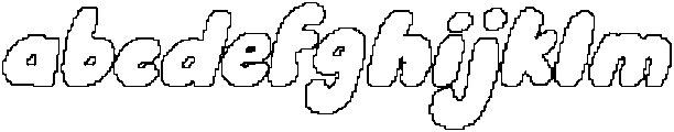 CS Shimer Pixel Outline otf (400) FONT